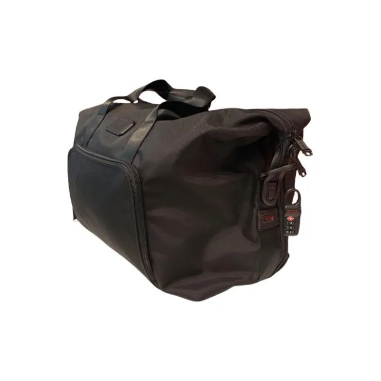 TUMI Alpha 3 Nylon Handbag, Shoulder Bag, Crossbody Bag, Travel Bag Unisex Black-2