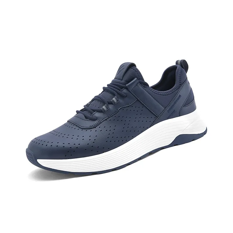 WALK SOUL Wear-Resistant Breathable Coverage Lightweight Height Increasing Low-Top Casual Shoes Men's-22