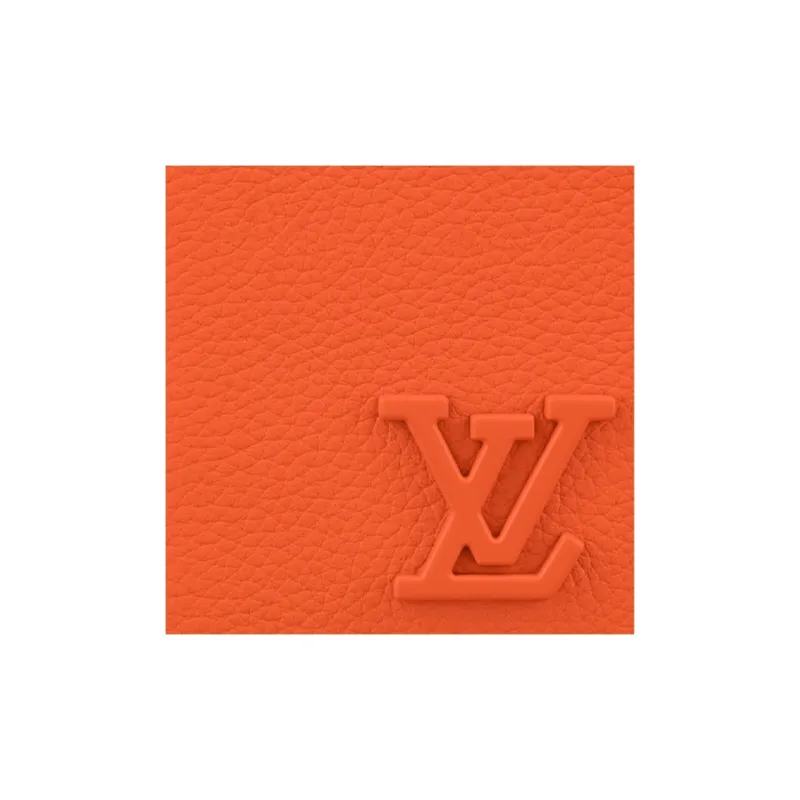 LOUIS VUITTON Pocket Organizer Aerogram Orange-4