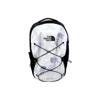 THE NORTH FACE Recycled Polyester Backpack Unisex White & Black