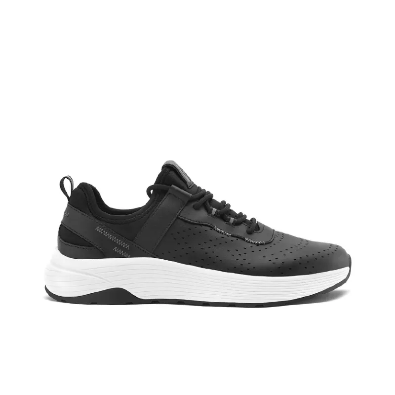 WALK SOUL Wear-Resistant Breathable Coverage Lightweight Height Increasing Low-Top Casual Shoes Men's-3