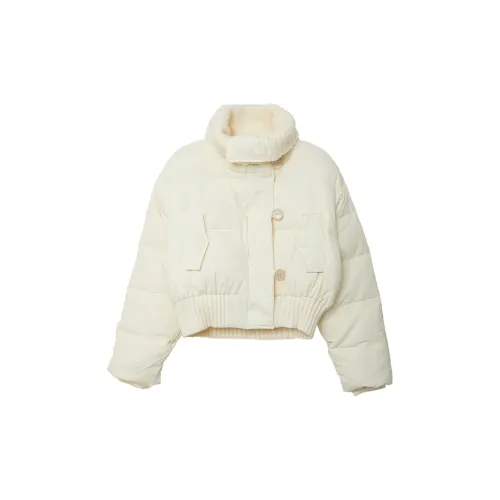 EIDM Down Jackets Women's White