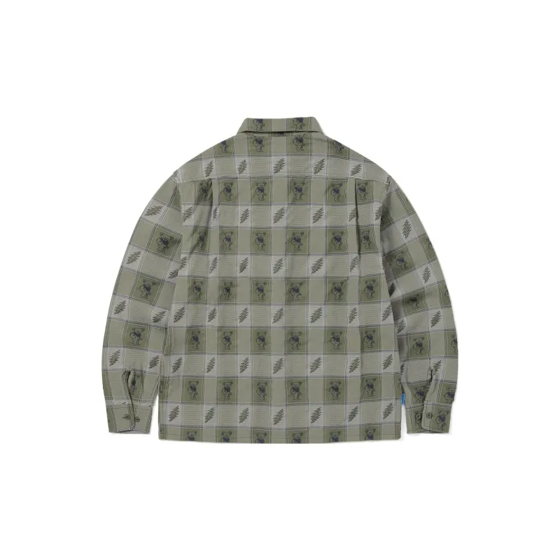 Thisisneverthat X Grateful Dead Shirts Unisex Gray-1
