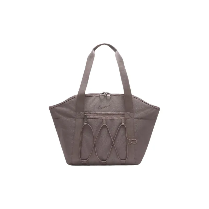 Nike Fabric Tote Bag Shopping Bag Handbag Women's Gray Brown-2