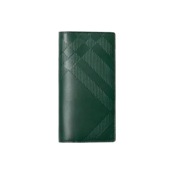 Burberry Calfskin Wallet Men's Vine Green