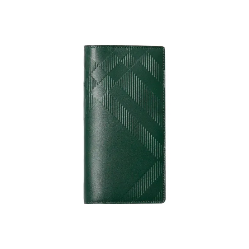 Burberry Calfskin Wallet Men's Vine Green-0