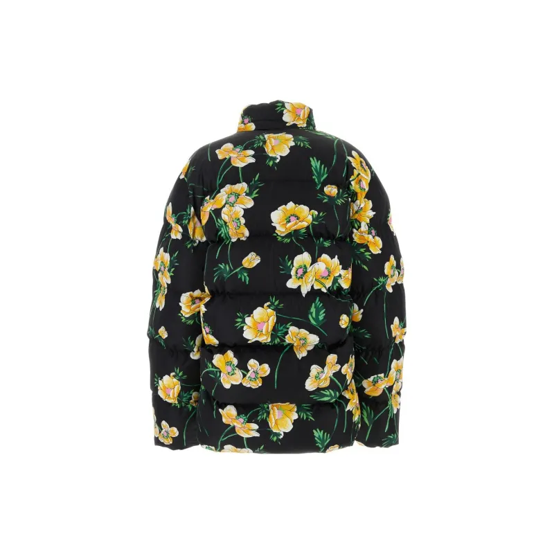 Balenciaga Short Down Jacket Black/Yellow-1