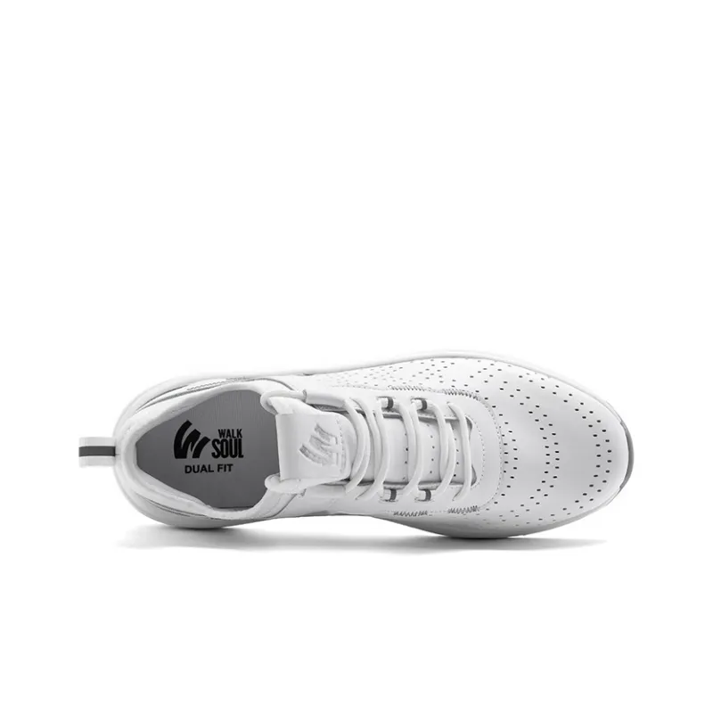 WALK SOUL Wear-Resistant Breathable Coverage Lightweight Height Increasing Low-Top Casual Shoes Men's-16