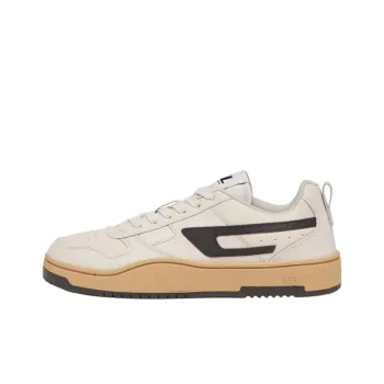 DIESEL S-Ukiyo V2 Low Low-Top Skateboard Shoes Men's Beige Black