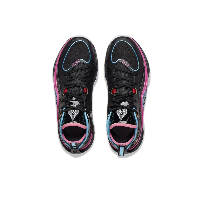 LiNing Wade Shadow 5 Cushioned Slip Resistant Low Top Basketball Shoes Men's Black-3