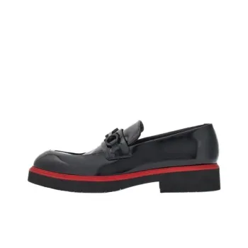 FERRAGAMO Gancini ornament Leather Mocassins