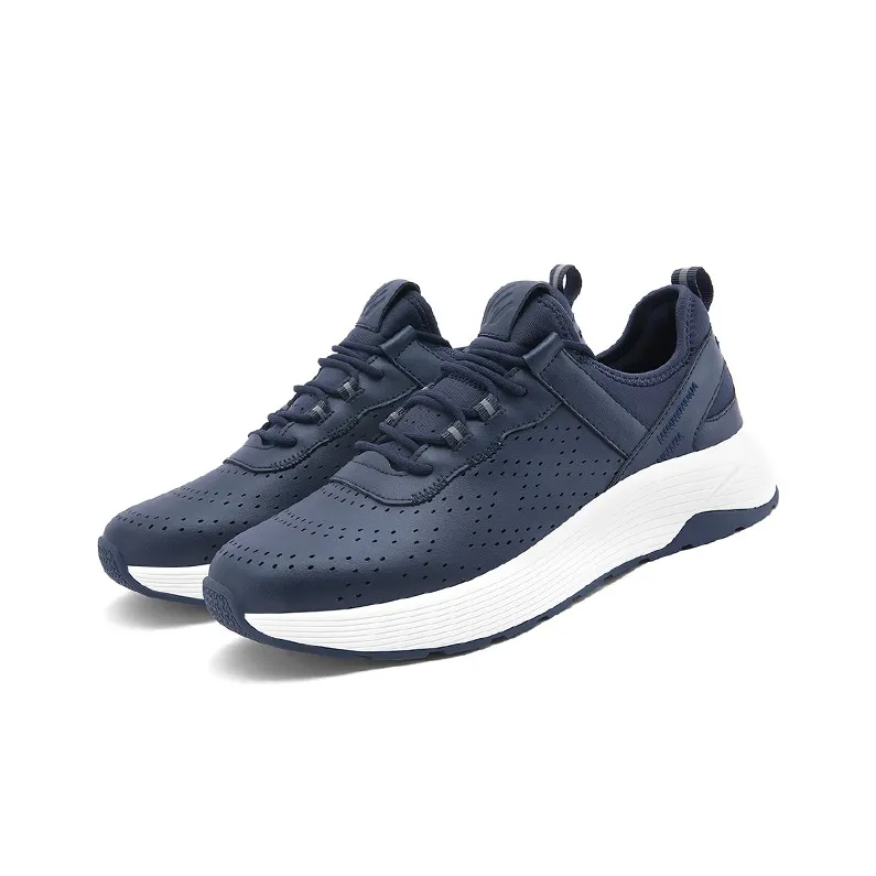 WALK SOUL Wear-Resistant Breathable Coverage Lightweight Height Increasing Low-Top Casual Shoes Men's-23