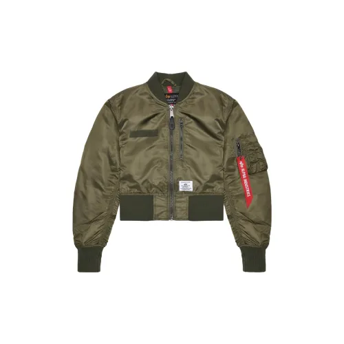 Alpha Industries Jackets Women's Green