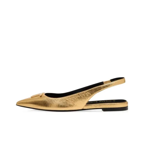 TOM FORD 20mm Laminated Nappa Leather Ballerina Shoes