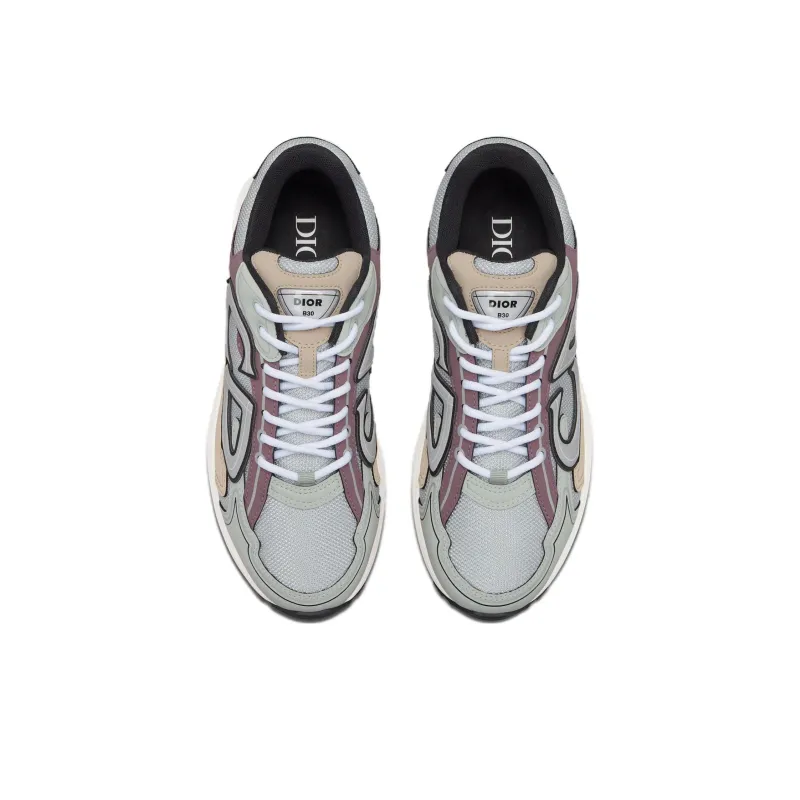 DIOR B30 Reflective CD30 Shoes Light Green-3