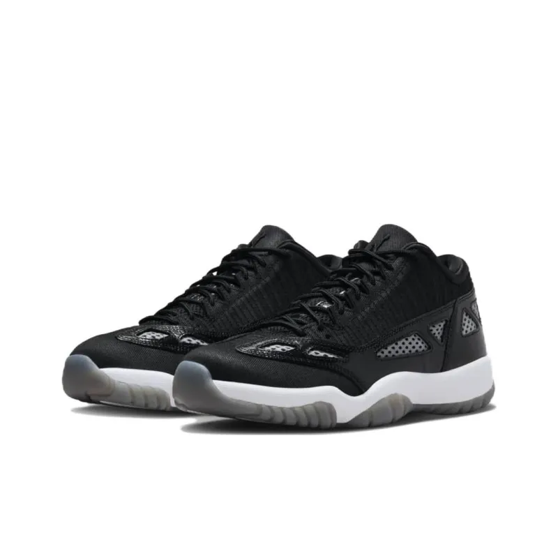 Jordan 11 Retro Low IE Craft Black White-2