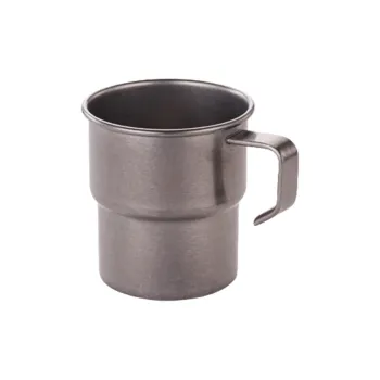 NUCKILY Outdoor Water Equipment Water Container 300ml Camping Caravanning Stainless Steel