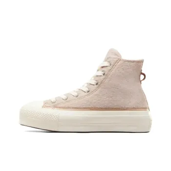 Chuck Taylor All Star Women's Converse Lift Platform High 'Faux Mohair Egret' Women's