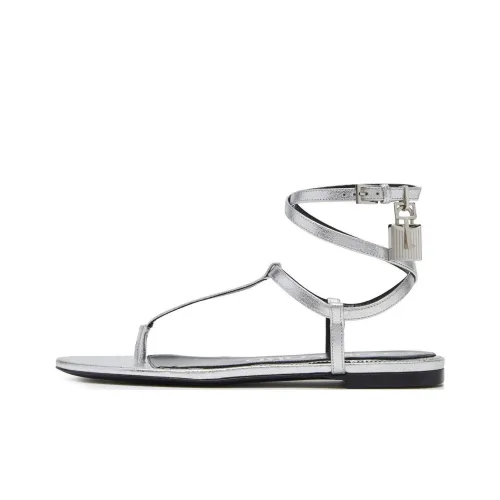 TOM FORD One Strap Sandals 0.5cm Women's Silver