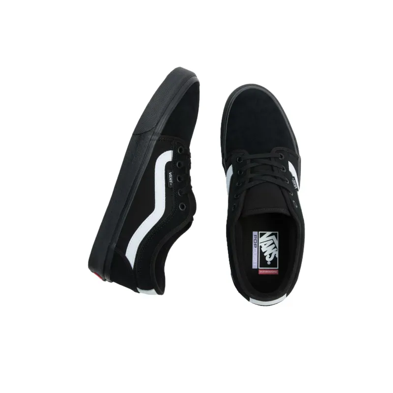 Vans Chukka Low Sidestripe 'Black'-2