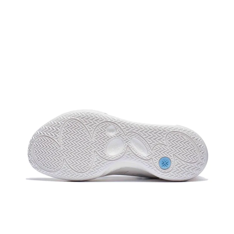 LiNing Wade All City 11 V2 Cushioning, Wear Resistant Low Top Basketball Shoes Men's Mist White-5