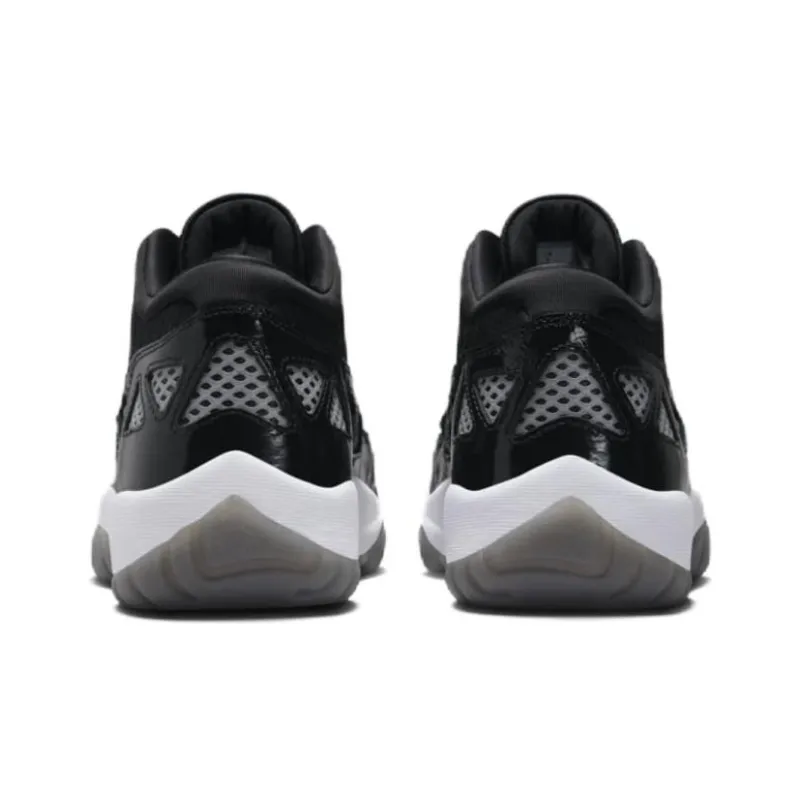 Jordan 11 Retro Low IE Craft Black White-4
