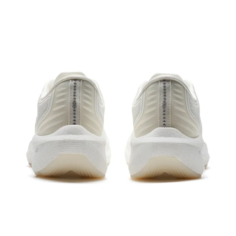 XTEP Integrated Molding Generation 1 Cushioning Wear Resistant Low Top Running Shoes Women's Sail White-3