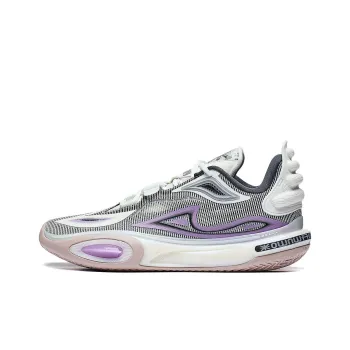 LiNing Wade All City 11 V2 Cushioning Breathable Support Lightweight Rebound Low Top Basketball Shoes Men's Ivory