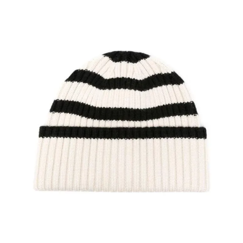 TOTEME Striped Knit Beanie-0