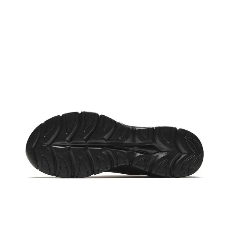 Anta Anti Slip And Wear Resistant Breathable Low Top Running Shoes Men's Black-4