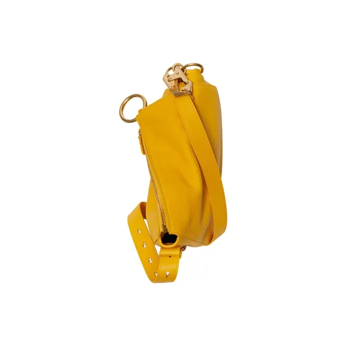 Burberry Calfskin Handbag, Shoulder Bag Women's Don't Touch Me Yellow-3