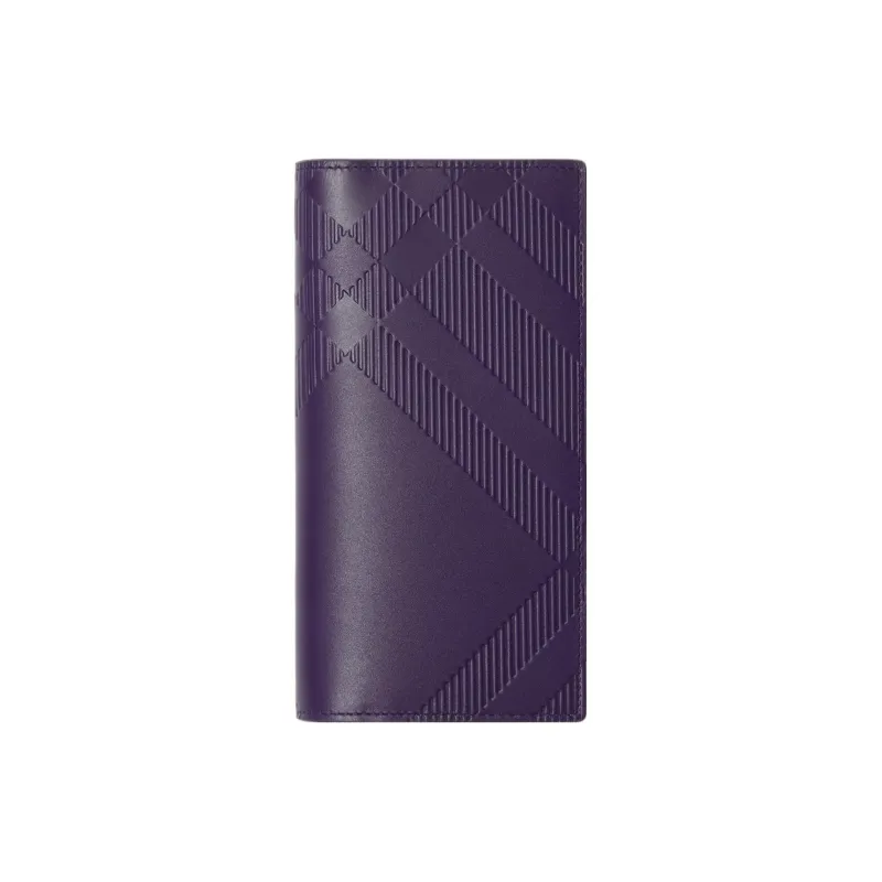 Burberry Calfskin Wallet Regular Men's Royal Purple-0
