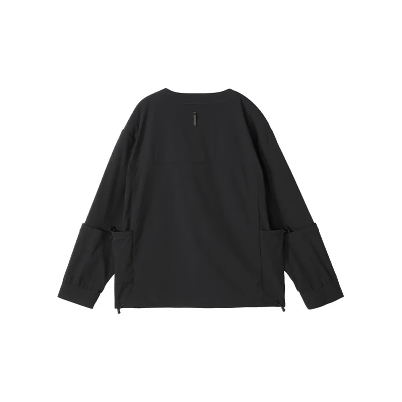 NORVINCY Chinese Fashion Trend Urban Techwear Urban Techwear Pullover Crew Neck Sweatshirt Men's-1