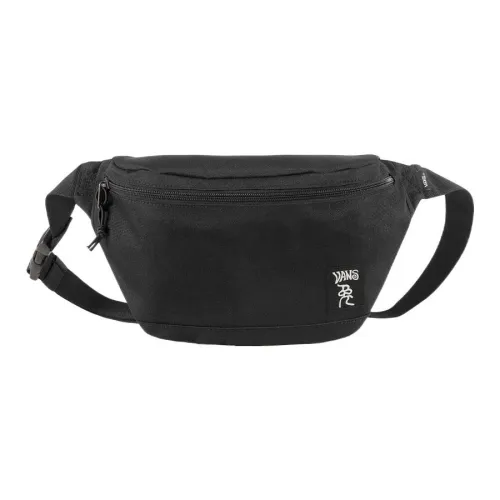 Vans Year Of The Rabbit Chinese Zodiac Collaboration Polyester Fanny Pack Crossbody Bags Small Size Unisex Black