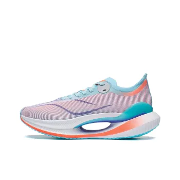 LINING Jueying 2 Essential Running Shoes Men Low Top Standard White/Light Wax Blue