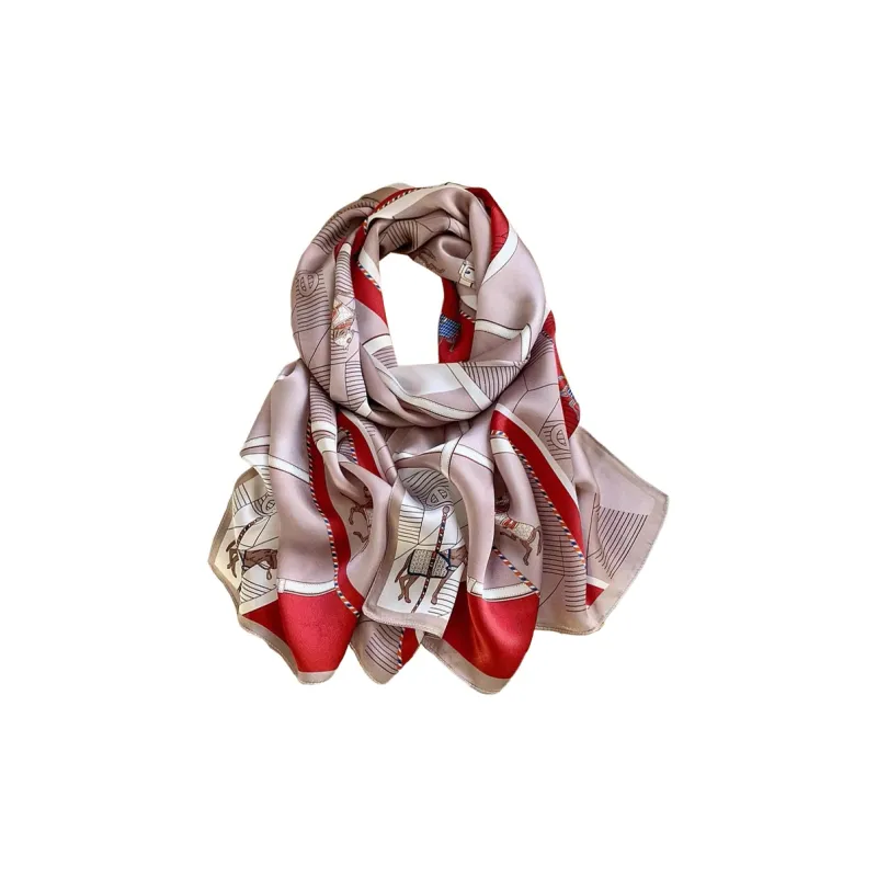 Youyoulan Mulberry Silk Scarves Women's-0