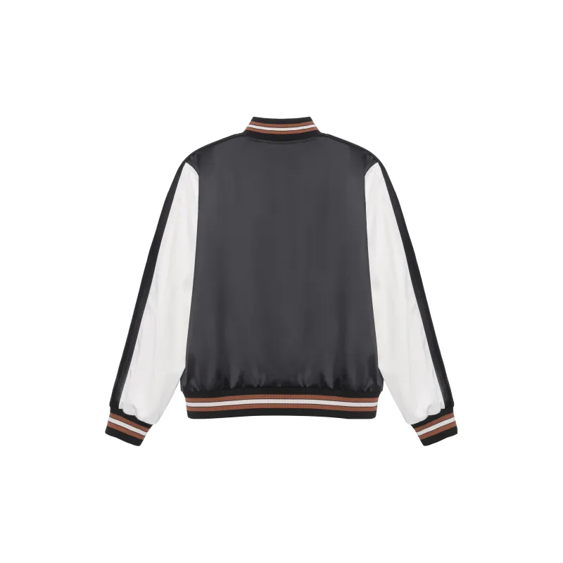COACH Baseball Jacket Women's Black-1