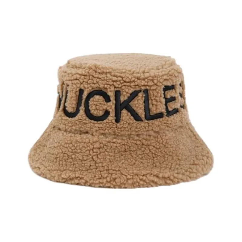 Moose Knuckles Polyester Bucket Hats Men's Camel-1