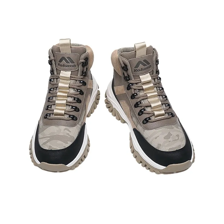 KOLUMB Abrasion Resistant High Top Outdoor Shoes Men's-5