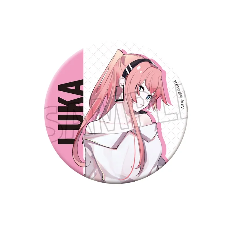 MOVIC VOCALOID Private Server, Beige Room, Character Badge IP Merch-1