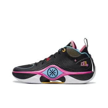 LiNing Wade Shadow 5 Cushioned Slip Resistant Low Top Basketball Shoes Men's Black
