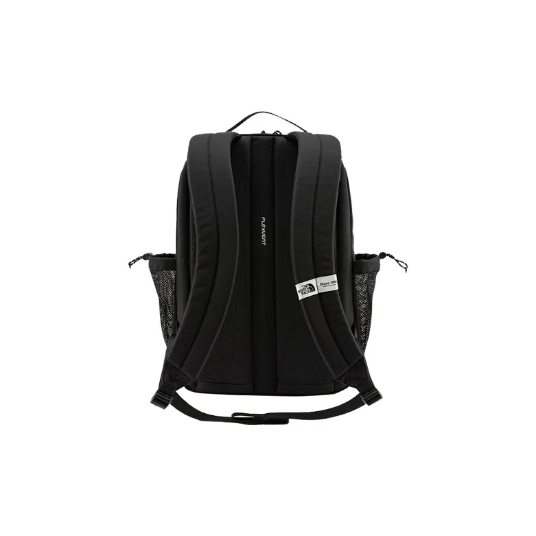 THE NORTH FACE Recycled Polyester Backpack Regular Unisex Orange/Black-2