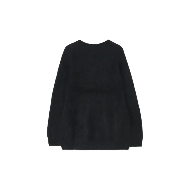 Yohji Yamamoto Pour Homme Long Sleeved Crewneck Jumper-1