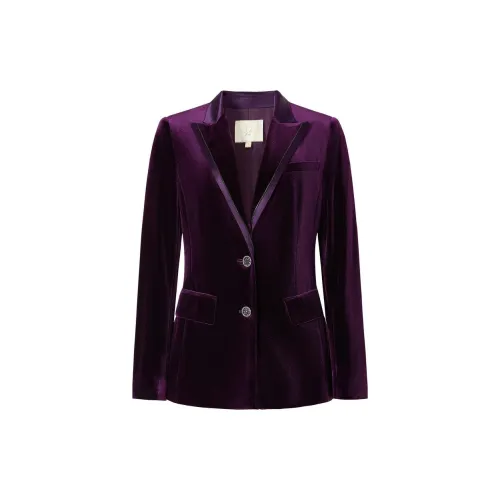 JZ. ANNAKRO Business Suits Women's Dark Purple