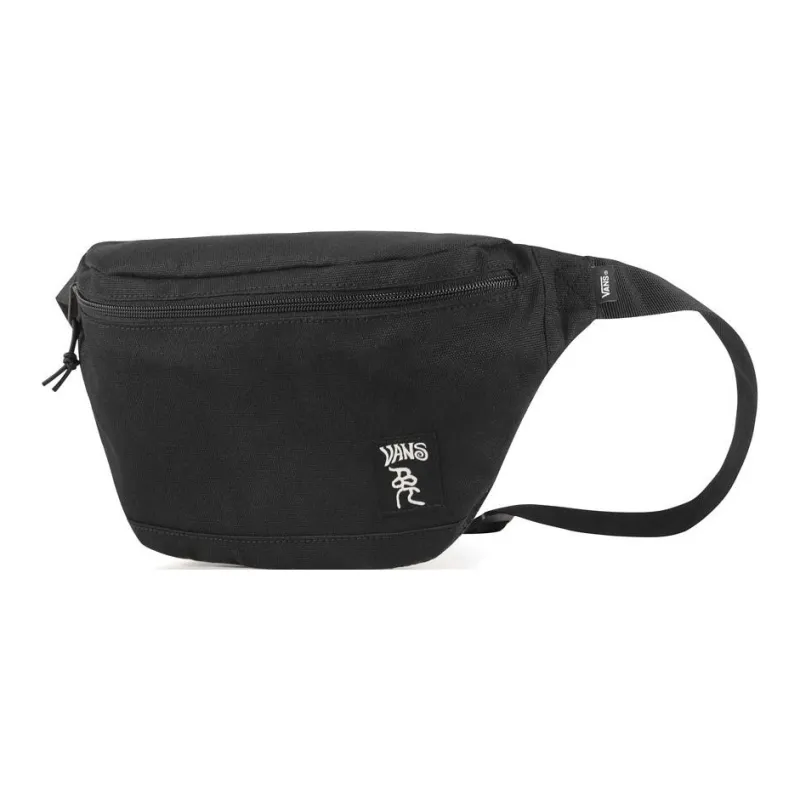 Vans Year Of The Rabbit Chinese Zodiac Collaboration Polyester Fanny Pack Crossbody Bags Small Size Unisex Black-1