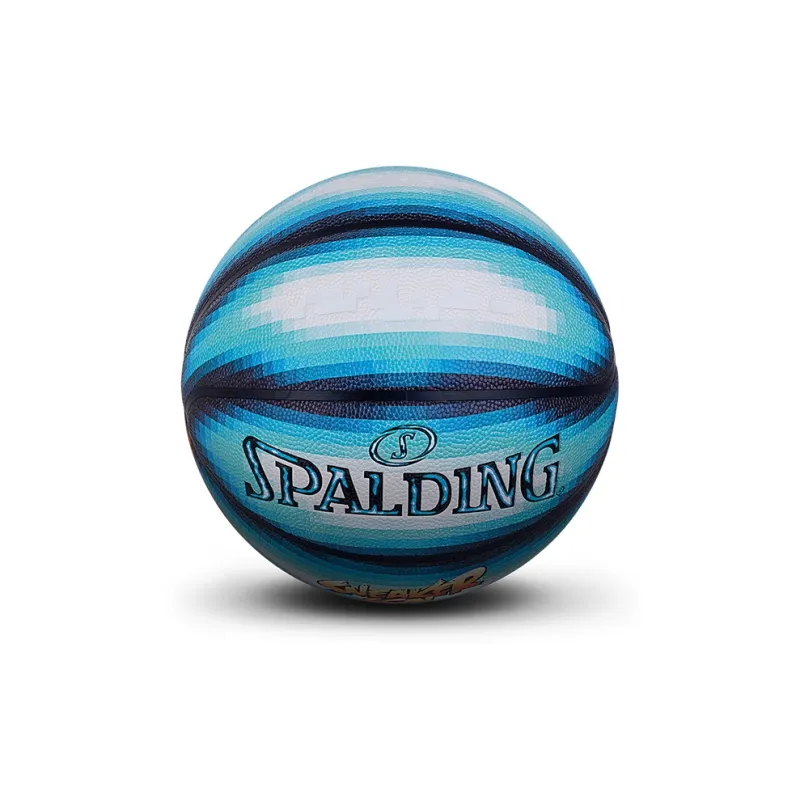 SPALDING x SneakerCon PU Basketball Blue Size 7 Ball Training Unisex-1