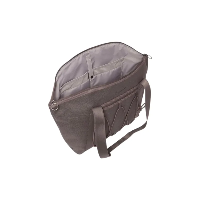 Nike Fabric Tote Bag Shopping Bag Handbag Women's Gray Brown-3