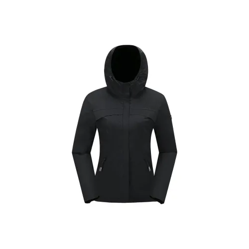 TOREAD Windbreaker Jackets Women's Black