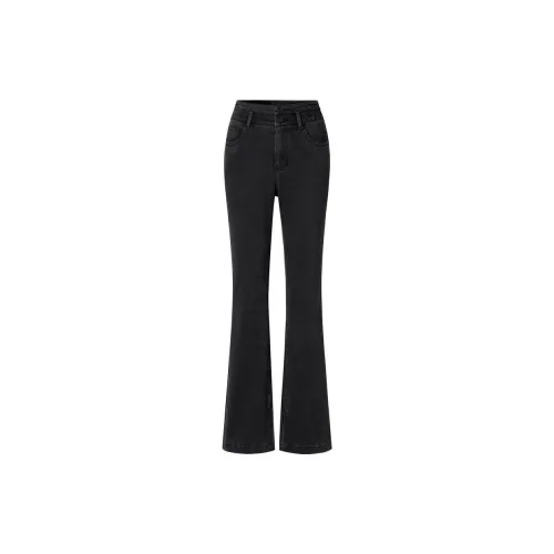 JZ. ANNAKRO Jeans Women's Plain Black