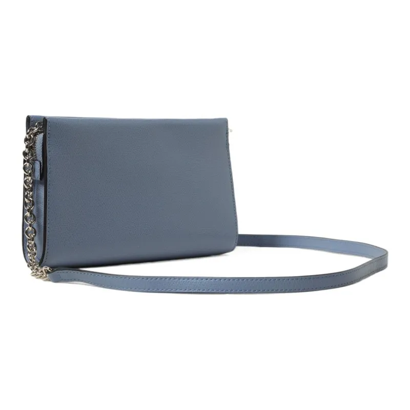 Furla Textured Leather Shoulder Bag Crossbody Bag Mini Women's Sky Blue-2